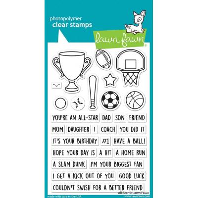 Lawn Fawn Clear Stamps - All-Star